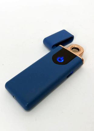 Электронная зажигалка спиральная подарочная USB ZGP / Аккумуля...