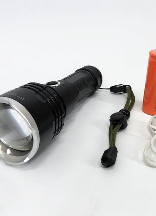 Ліхтарик із зарядкою від USB X-Balog BL-531-P90, Лід ліхтар пе...