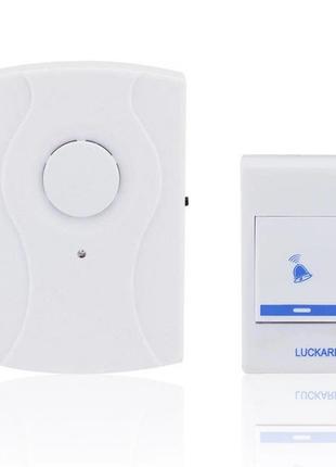 Дверной звонок от батареек Luckarm Intelligent 8203 беспроводн...