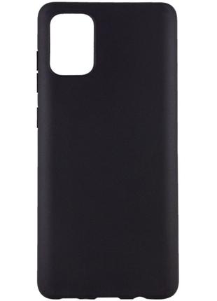 Чорний чохол Samsung Galaxy A71 силіконові чохли для телефонів