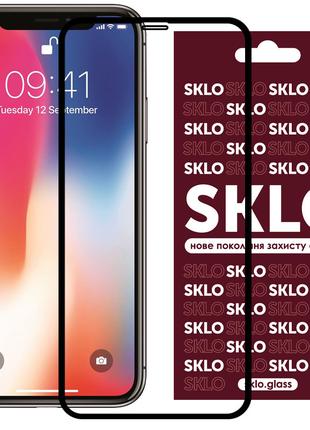 Захисне скло SKLO 3D (full glue) для Apple iPhone 11 Pro Max /...