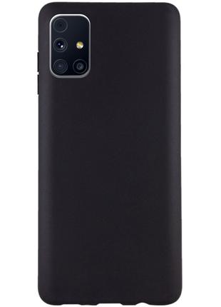 Чорний чохол Samsung Galaxy M31s силіконові чохли для телефонів