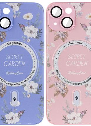TPU+PC чохол Secret Garden with MagSafe для Apple iPhone 14 (6...