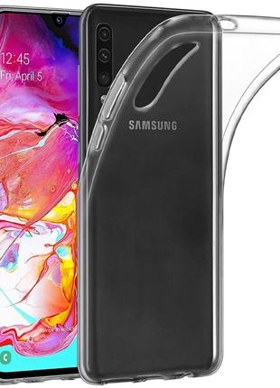 Прозорий чохол на Samsung Galaxy A70 (A705F) чохол для samsung