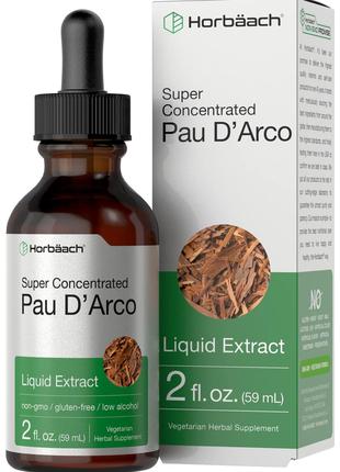 Екстракт По Дарко Horbäach Pau D'Arco Liquid Extract, 2 fl oz ...