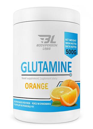 L-глютамин Bodyperson Labs Glutamine 500 g (Tropical)
