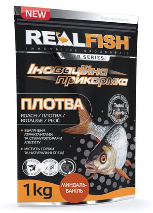 Прикормка RealFish Плотва Миндаль-Ваниль 1кг