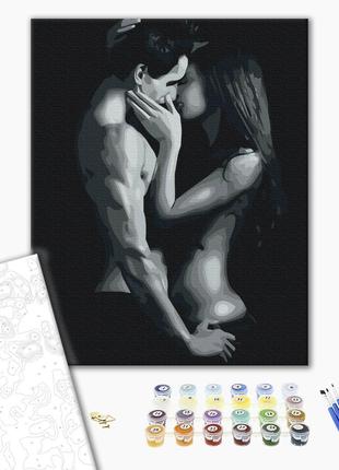 Картина по номерам "Черно-белая страсть", "BS52400", 40x50 см