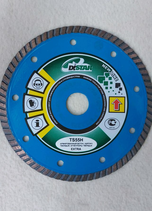 Алмазный диск отрезной круг Distar Extra TS55H 150-22,23мм