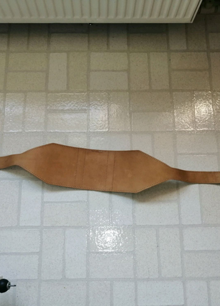 Ремень кожаный ортопедический Пояс-корсет Талия 130 - 145 см.