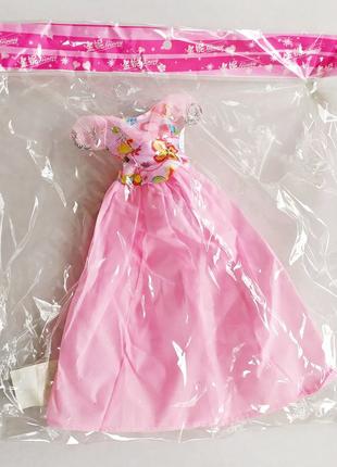 Одежда для Барби Бальное платье для куклы арт.8301-21, см. опи...