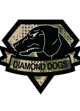 Шеврон "Diamond Dogs" Metal Gear Solid Алмазные псы Шевроны на...