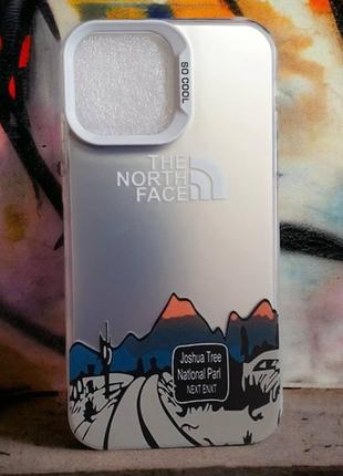 Стильный чехол The North Face для iPhone от X до 15 pro max