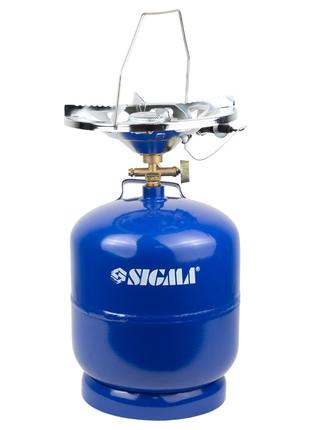Комплект газовий кемпінг із п'єзопідпалом Comfort 8 л, SIGMA 2...