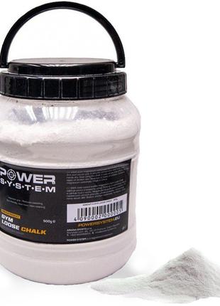 Магнезія спортивна суха PowerSystem PS-4090 Powder Chalk 500 г.