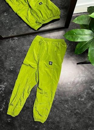 Штани stone island nylon metal green