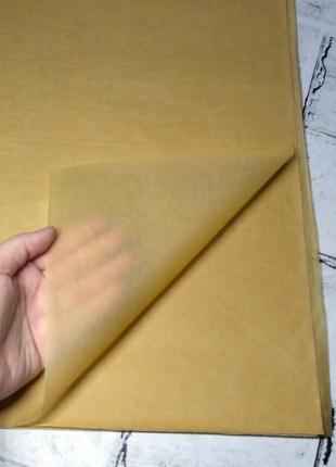 Бумага тишью 75х50 см, 10 листов, крафт