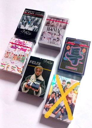 Карточки stray kids k-pop стрей кидс кей поп time out тайм аут