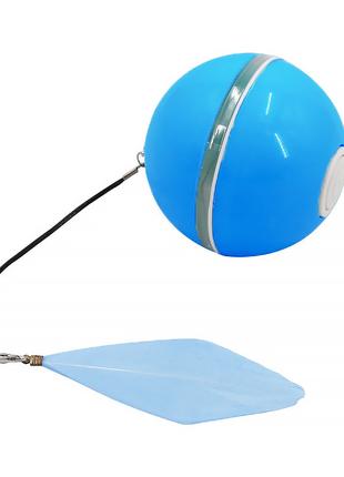 Умная игрушка-тизер интерактивный шарик для кошек DT411 светод...