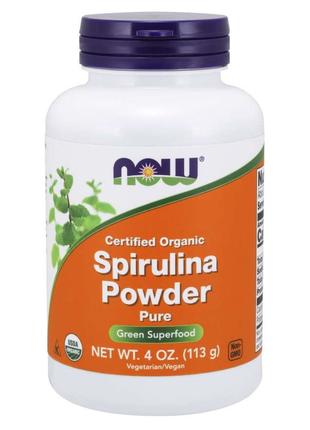 Спирулина Now Spirulina Powder 113 g