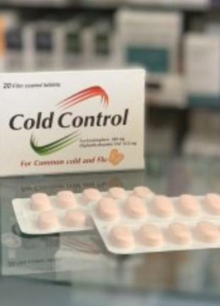 Cold control от простуды быстрое выздоровление