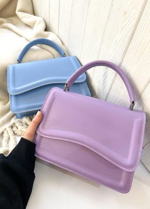 Жіноча сумка лавандова сумка фіолетовий клатч міні сумка міні