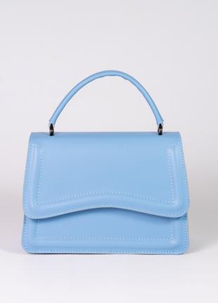 Жіноча сумка блакитна сумка блакитний клатч міні сумка міні клатч
