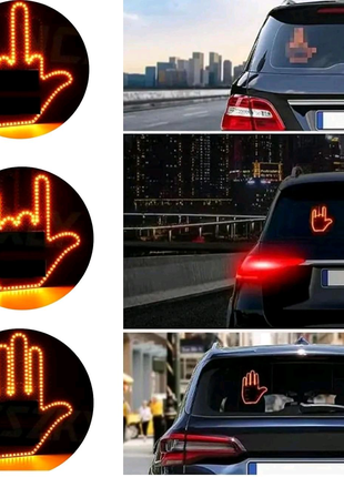 Светодиодная рука LED лампа с жестами для авто Hand Light