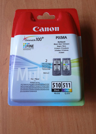 Картриджі  Canon PG510/CL511.