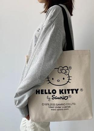 Шопер/сумка hello kitty/хеллоу кітті