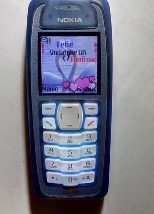 Мобильный кнопочн. тел. Nokia 3100(Германия)+зарядка, 100% рабоч.