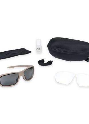 Очки баллистические Oakley® SI Ballistic HNBL Clear/Grey