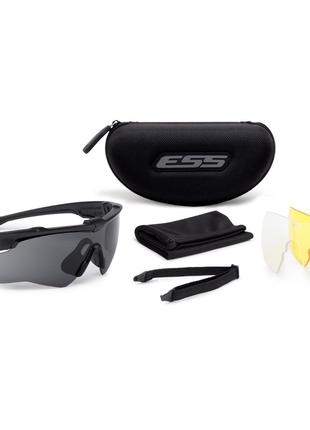 Очки защитные баллистические ESS Crossblade 3LS Kit Black