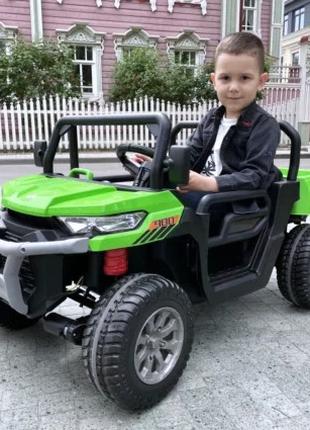 Детский электромобиль Farmer Pick-Up Speed 900 (зеленый цвет) ...