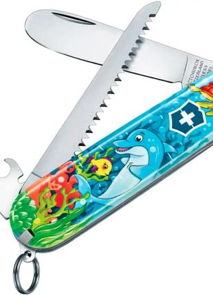 Ніж Victorinox My First Children Set Dolphin 0.2373.E1