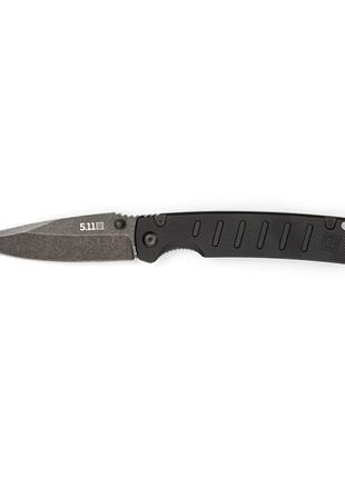 Нож 5.11 Tactical Braddock DP Full Black