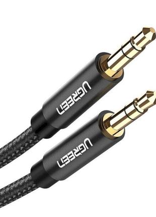 Аудіо кабель UGREEN AV112 3.5mm Male to 3.5mm Male Cable Gold ...