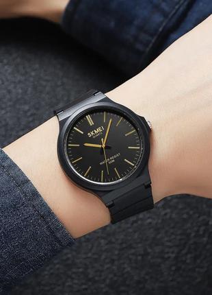 Часы наручные мужские SKMEI 2108BKGD, кварцевые часы, брендовы...