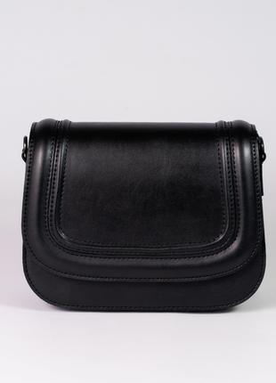 Жіноча сумка чорна сумка чорний клатч сумка клатч сумочка через п