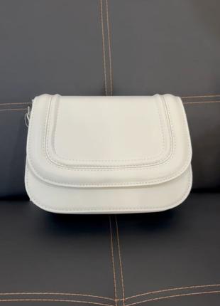 Жіноча сумка біла сумка білий клатч сумка клатч сумочка через пле