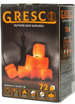 Уголь для кальяна ореховый Gresco 1 кг