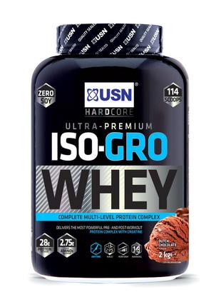 Сывороточный изолят протеин для спорта Iso-Gro Whey (2 kg, coo...