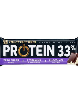 Батончик углеводно-протеиновый Protein 33% Bar (chocolate) 50 ...