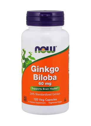 Ginkgo Biloba 60 mg (120 caps) 18+