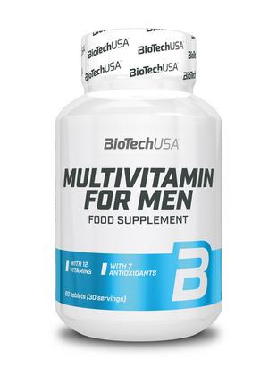 Вітаміни для чоловіків Biotech Multivitamin for Men 60 таблето...