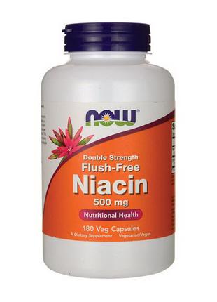 Витамины Ниацин для спорта Flush-Free Niacin 500 mg Double Str...