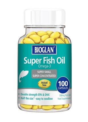 Рыбий жир Omega-3 для спорта Super Fish Oil Omega-3 (100 caps)...