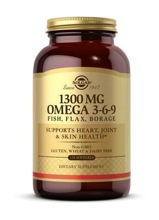 Omega 3-6-9 1300 mg (120 softgels) 18+
