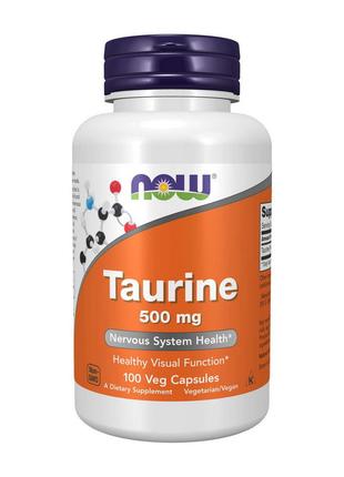 Taurine 500 mg (100 caps) 18+