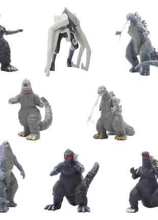 Годзилла фигурки Godzilla набор игрушек динозавров фигурки игр...